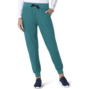 image:imageCarhartt Scrubs for Women Force Essentials Joggers Pants with Drawstring and 7 PocketsTeal Blue