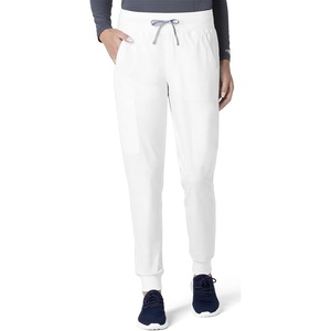 image:imageCarhartt Scrubs for Women Force Essentials Joggers Pants with Drawstring and 7 PocketsWhite