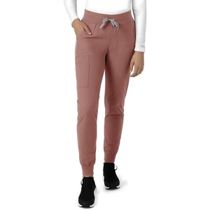 image:imageCarhartt Scrubs for Women Force Essentials Joggers Pants with Drawstring and 7 PocketsWildrose