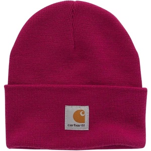 image:imageCarhartt Unisex Baby Knit Beanie Cuff Hat  Acrylic Rib Knit  One Size Infant  Fits Heads Best 187520  Outdoor FunCherries Jubilee