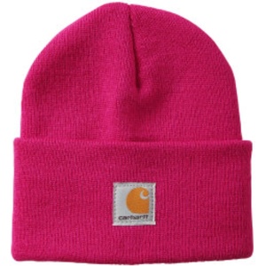 image:imageCarhartt Unisex Baby Knit Beanie Cuff Hat  Acrylic Rib Knit  One Size Infant  Fits Heads Best 187520  Outdoor FunFuchsia