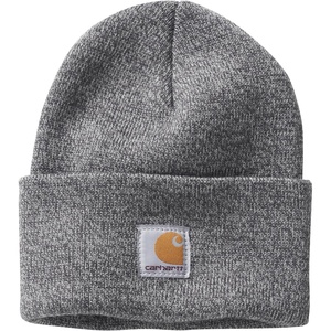 image:imageCarhartt Unisex Baby Knit Beanie Cuff Hat  Acrylic Rib Knit  One Size Infant  Fits Heads Best 187520  Outdoor FunLight GreyDark Grey