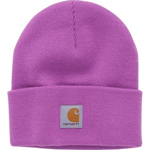 image:imageCarhartt Unisex Baby Knit Beanie Cuff Hat  Acrylic Rib Knit  One Size Infant  Fits Heads Best 187520  Outdoor FunPurple Toddler