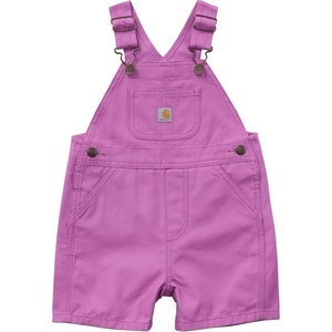 image:imageCarhartt Unisex Baby Loose Fit Overall Shorts Canvas ShortallsBodacious Hot Pink