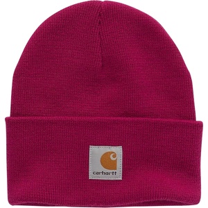 image:imageCarhartt Unisex Kids Youth Knit Beanie Cuff Hat  Acrylic Rib Knit  One Size Youth  Fits Heads Best With Circumference  Outdoor FunCherries Jubilee
