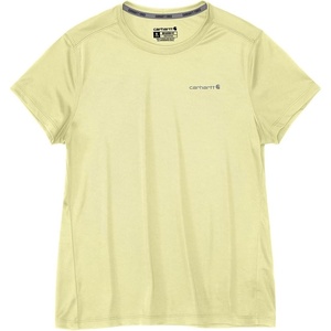 image:imageCarhartt Womens 106830 Womens Force Sun Defender Relaxed Fit ShortCelestial Yellow