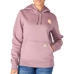 image:imageCarhartt Womens Iconic Clarksburg Logo SweatshirtAsh Berry Heather