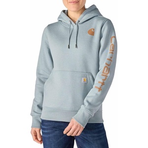 image:imageCarhartt Womens Iconic Clarksburg Logo SweatshirtBlue Cove Heather