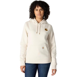 image:imageCarhartt Womens Iconic Clarksburg Logo SweatshirtMaltCarhartt Brown