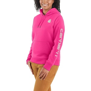 image:imageCarhartt Womens Iconic Clarksburg Logo SweatshirtPink Glow
