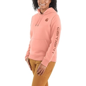 image:imageCarhartt Womens Iconic Clarksburg Logo SweatshirtSun Bloom