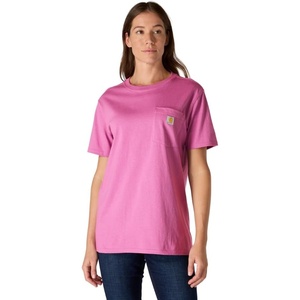 image:imageCarhartt Womens Iconic WK87 Pocket TShirtElectric Fuchsia