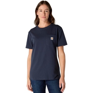 image:imageCarhartt Womens Iconic WK87 Pocket TShirtNavy