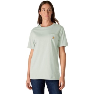 image:imageCarhartt Womens Iconic WK87 Pocket TShirtSmoked Teal