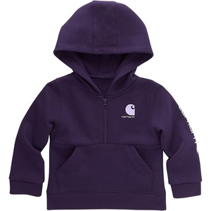 image:imageCarhartt girls Longsleeve Halfzip Hooded SweatshirtCrown Jewel