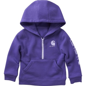 image:imageCarhartt girls Longsleeve Halfzip Hooded SweatshirtUltra Violet