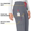 image:imageCarhartt CrossFlex Womens Boot Cut Cargo Scrub PantPewter
