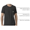 image:imageCarhartt Force CrossFlex Mens Crew Neck Scrub TopBlack