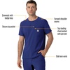 image:imageCarhartt Force CrossFlex Mens Crew Neck Scrub TopGalaxy Blue