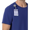 image:imageCarhartt Force CrossFlex Mens Crew Neck Scrub TopGalaxy Blue