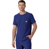 image:imageCarhartt Force CrossFlex Mens Crew Neck Scrub TopGalaxy Blue