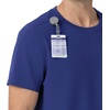 image:imageCarhartt Force CrossFlex Mens Crew Neck Scrub TopGalaxy Blue