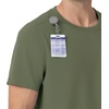 image:imageCarhartt Force CrossFlex Mens Crew Neck Scrub TopOlive