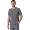 image:imageCarhartt Force CrossFlex Mens Crew Neck Scrub TopPewter