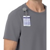 image:imageCarhartt Force CrossFlex Mens Crew Neck Scrub TopPewter