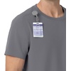 image:imageCarhartt Force CrossFlex Mens Crew Neck Scrub TopPewter
