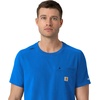 image:imageCarhartt Force CrossFlex Mens Crew Neck Scrub TopRoyal