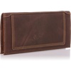 image:imageCarhartt Leather TripleStitched Trifold Wallet Brown  Mens Rugged Triple Stitch Wallets Available in Multiple StylesBrown Rodeo