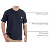image:imageCarhartt Mens 103296 Relaxed Fit Workwear Pocket TShirtNavy Closeout