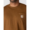image:imageCarhartt Mens 103296 Relaxed Fit Workwear Pocket TShirtOiled Walnut Heather