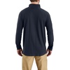 image:imageCarhartt Mens 104255 Force Relaxed Fit Quarter Zip Pocket TShirtNavy