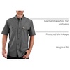 image:imageCarhartt Mens 104369 Loose Fit Midweight ShirtBlack Chambray