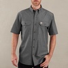 image:imageCarhartt Mens 104369 Loose Fit Midweight ShirtBlack Chambray