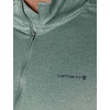 image:imageCarhartt Mens 106573 Force Sun Defender Relaxed 12ZipDark Harbor Teal Heather