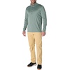 image:imageCarhartt Mens 106573 Force Sun Defender Relaxed 12ZipDark Harbor Teal Heather