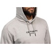 image:imageCarhartt Mens 106655 Force Relaxed Fit Lightweight Logo Graphic SweatAsphalt Heather Closeout