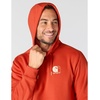 image:imageCarhartt Mens 106655 Force Relaxed Fit Lightweight Logo Graphic SweatAtomic Red