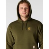 image:imageCarhartt Mens 106655 Force Relaxed Fit Lightweight Logo Graphic SweatDark Bronzed Green