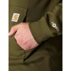 image:imageCarhartt Mens 106655 Force Relaxed Fit Lightweight Logo Graphic SweatDark Bronzed Green