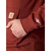 image:imageCarhartt Mens 106655 Force Relaxed Fit Lightweight Logo Graphic SweatDark Spice Red