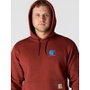 image:imageCarhartt Mens 106655 Force Relaxed Fit Lightweight Logo Graphic SweatDark Spice Red