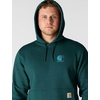 image:imageCarhartt Mens 106655 Force Relaxed Fit Lightweight Logo Graphic SweatGreenstone