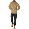 image:imageCarhartt Mens 106655 Force Relaxed Fit Lightweight Logo Graphic SweatNight Fatigue Heather
