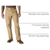 image:imageCarhartt Mens B151 Canvas Work Loose Fit PantDark Khaki