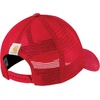 image:imageCarhartt Mens Canvas MeshBack Logo Graphic CapFire Red