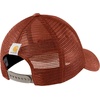 image:imageCarhartt Mens Canvas MeshBack Logo Graphic CapHomestead RedGray Dunes